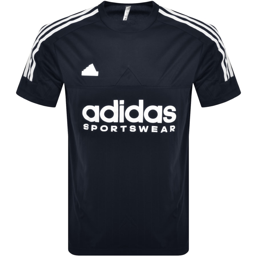adidas Sportswear Logo T Shirt Navy